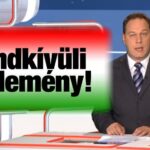 rendkívüli közlemény híradó