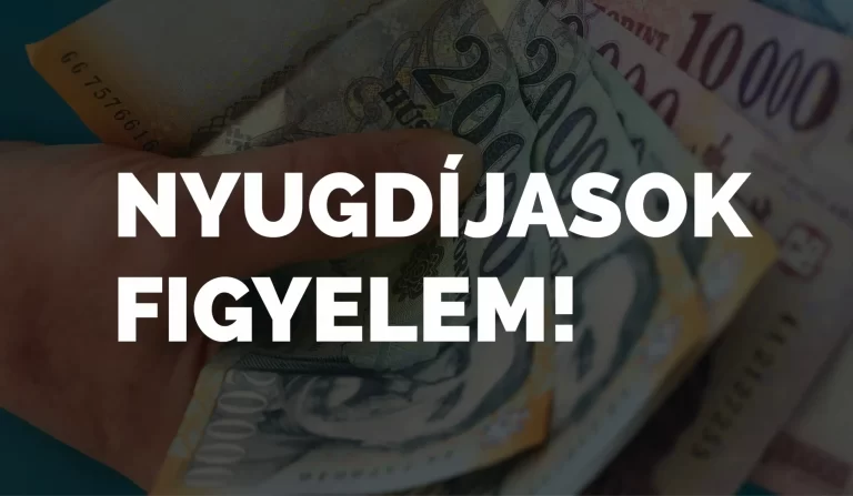 Nyugdíjasok figyelem kép